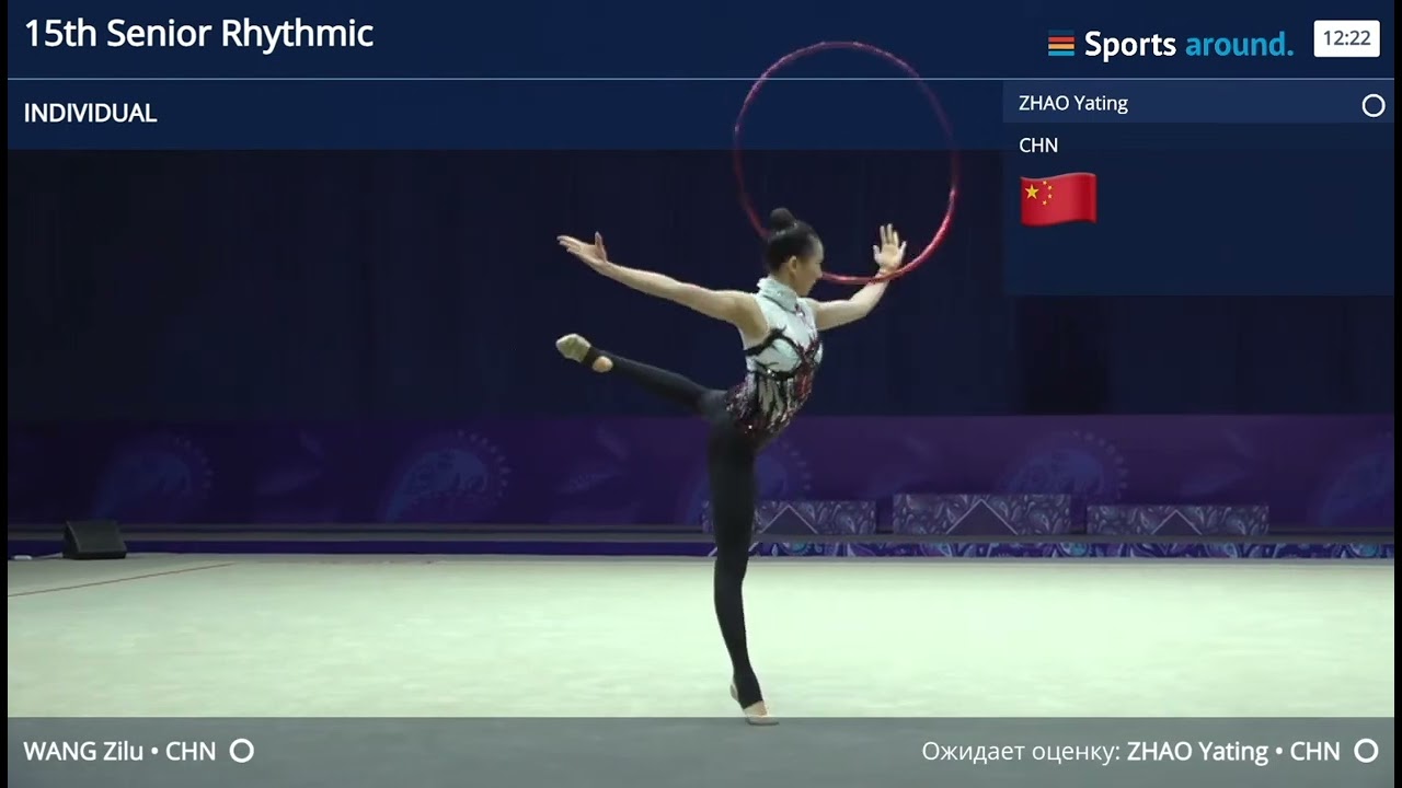 WANG Zilu (CHN) HOOP AA 33,8 - Asian Championship 2024