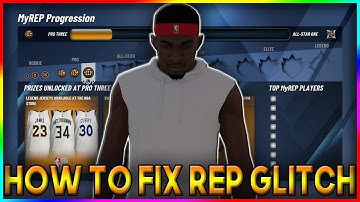 [NBA 2K20] HOW TO FIX REP GLITCH! EASY FIX!!
