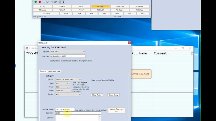 PVRC 2017 Reunion N1MM+ UDC file installation and use