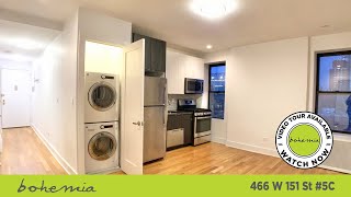 NO FEE - 466 W 151 St #5C - 3BR - $2995
