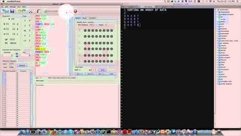 SORTING AN ARRAY 8085