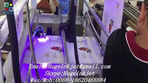 Variable data bar code, QR code, digital UV inkjet roll to roll printer for flexible material