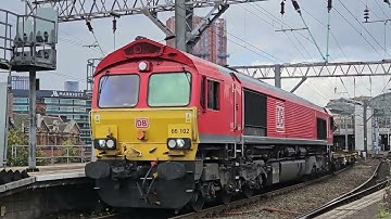 DB class 66 and Avanti West Coast class 390