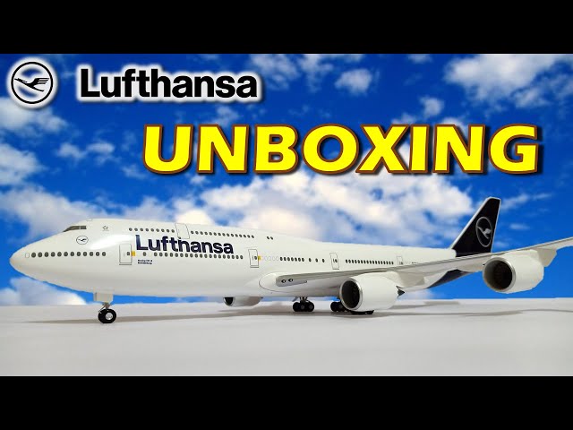 Hogan Wings Lufthansa Boeing 747-8I D-ABYA Unboxing & Review (not