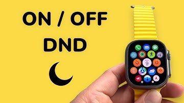 How To Turn ON / OFF Do Not Disturb on Apple Watch