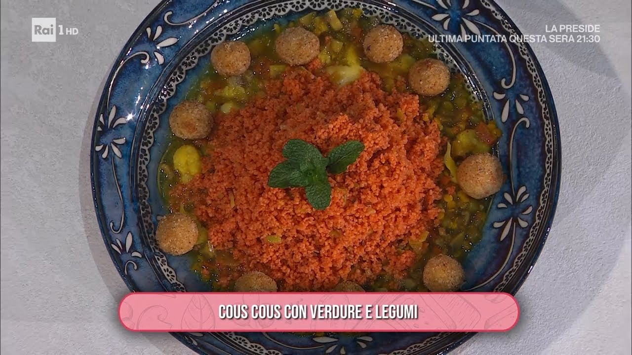 Cous cous con verdure e legumi - È sempre mezzogiorno 02/02/2026