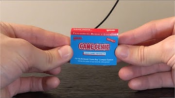 Game Genie Codes for Game Boy (Play at 0.25x speed or pause to look at codes.)