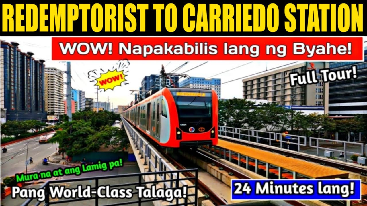 NEW FOOTBRIDGE OPEN NA! FROM BACLARAN TO  REDEMPTORIST STATION