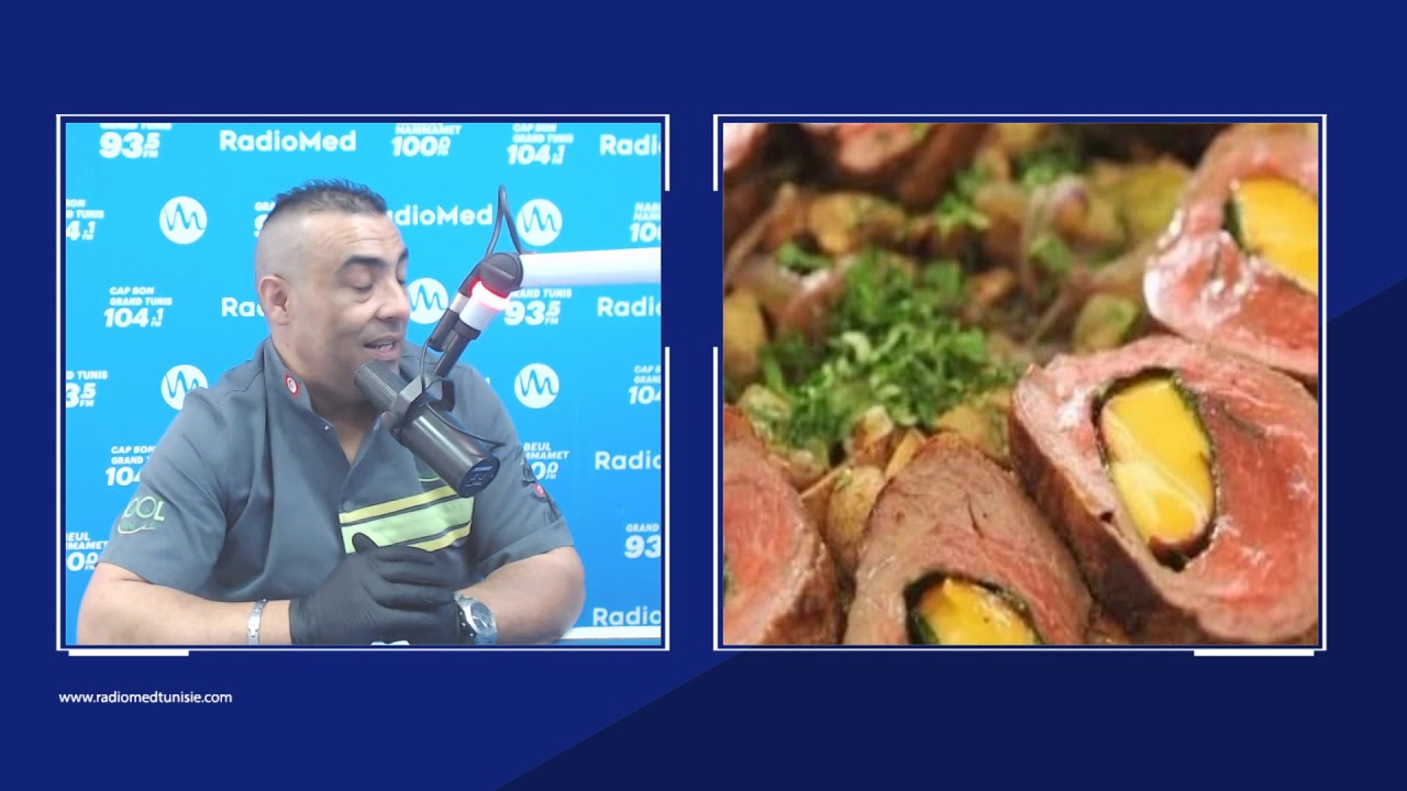 كيفاش نطيبو لسان بقري محشي مع الشاف حروز