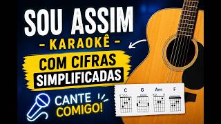 1206   SOU ASSIM   JOVEM GUARDA KARAOKÊ COM CIFRAS SIMPLIFICADAS