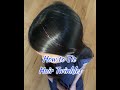 Bling! How to tie hair tinsel step by step tutorial: Sparkly hair inspo