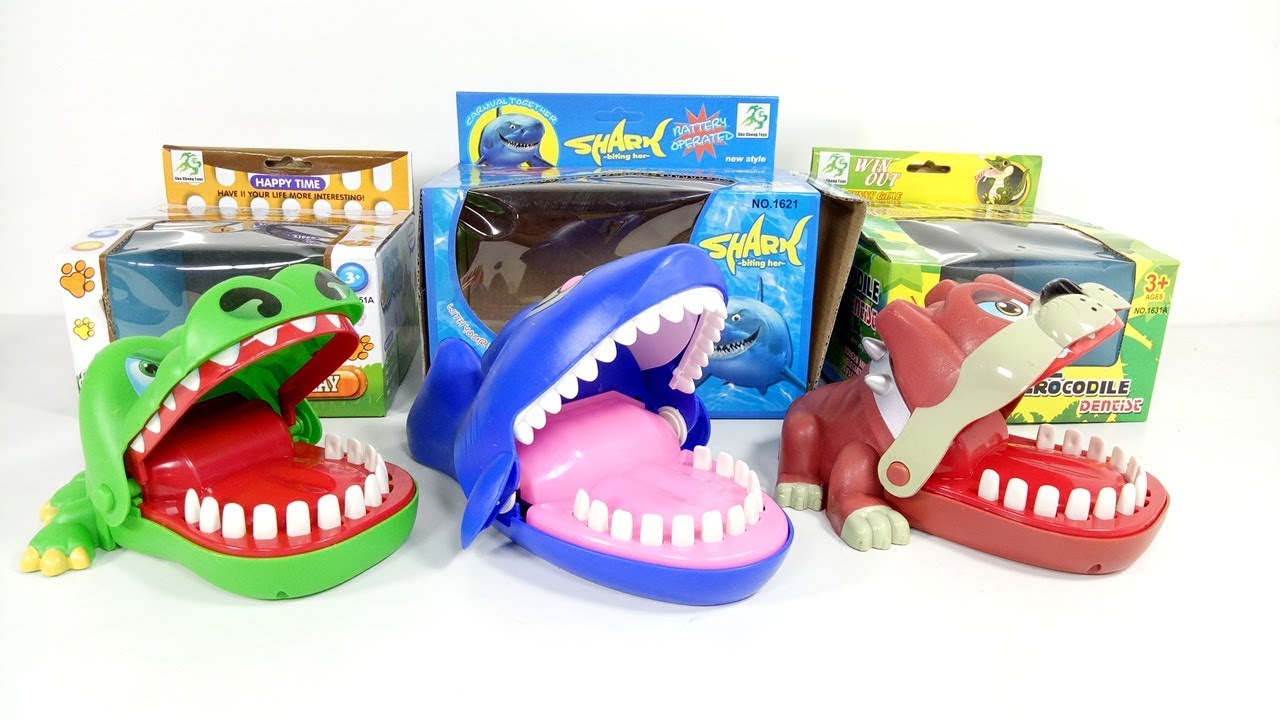 Mainan Crocodile Dentist Gigitan Buaya Viral Mainan Shark Dentist