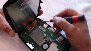Reparatur repair Tomtom Go 520 620 5000 6000 6200 Navi Akku tauschen, replace battery