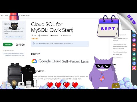 Cloud SQL for MySQL: Qwik Start | #2025 | #GSP151 |#qwiklabs |#Solution