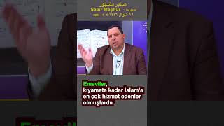 Emeviler, Kıyamete Kadar İslamaen Çok Hizmet Edenler Olmuşlardır 5485