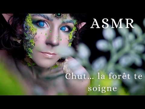 ASMR 🌿 Un Être de la Forêt te soigne en secret ✨ Langue inconnue & soins magiques pour dormir