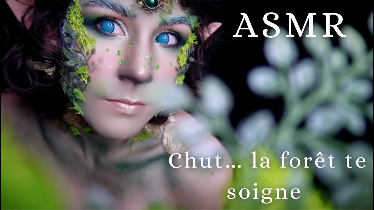 ASMR 🌿 Un Être de la Forêt te soigne en secret ✨ Langue inconnue & soins magiques pour dormir