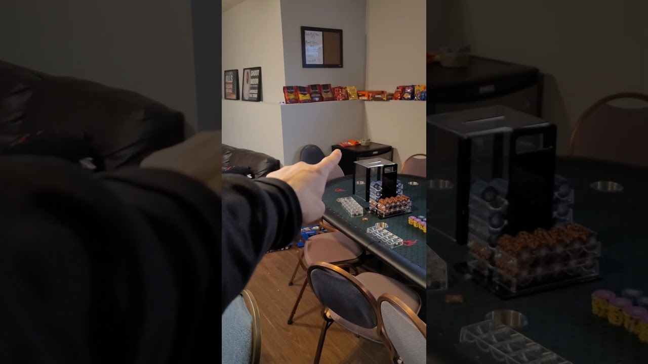 All ready for Poker Night!