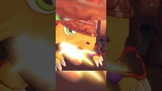Digimon Story Time Stranger - Special Attack & Victory Poses - 038 Ryudamon