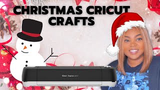 Christmas Crafts with Cricut TO Enjoy or Sell