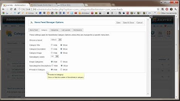 News Feeds in Joomla 2.5