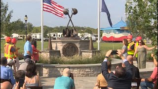 Governor Hochul Unveils the Highway Workers Memorial at the New York State Fair