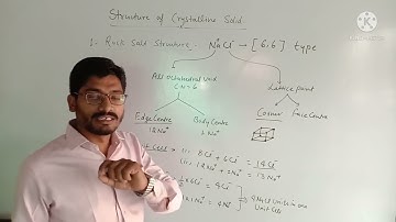 SOLID STATE.-ROCK SALT STRUCTURE..