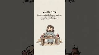 Amsal 24:15-16 #ayatalkitab #kutipankristen #storyrohanikristen #kristen #firmantuhan