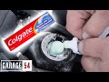 What happens when you put toothpaste into a motor?