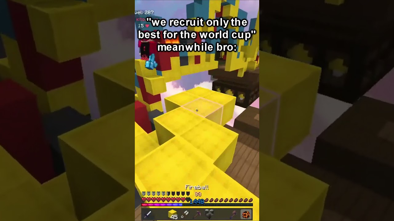 WORLD CUP IN BEDWARS? 
