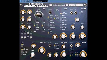 Analog Galaxy by Syncersoft