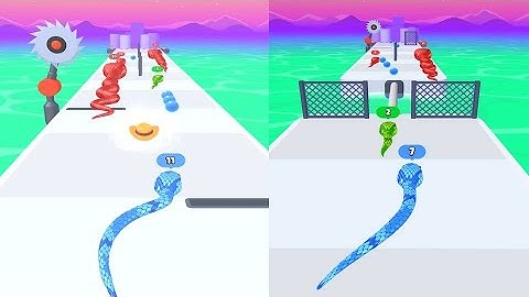 Snake Run Race・3D Running Game android game play #snakerunrace part 11