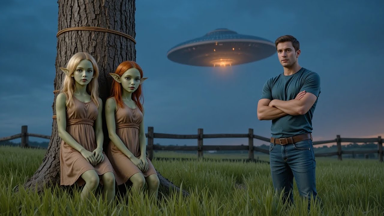 Alien Twins Found Bound on His Farm—The Human Single Father Did the Unthinkable  SCIFI HFY
