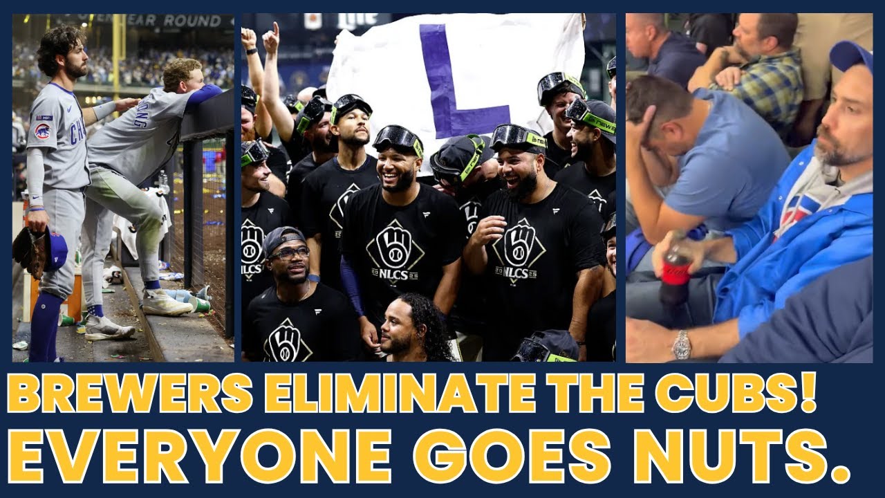 Разбитое сердце Кабс, Эйфория Брюэрс! Все сходят с ума (Реакции на 5-ю игру)