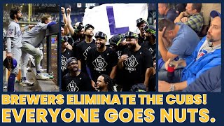 Cubs Heartbreak, Brewers Euphoria! Everyone Goes Nuts (Game 5 Reactions)