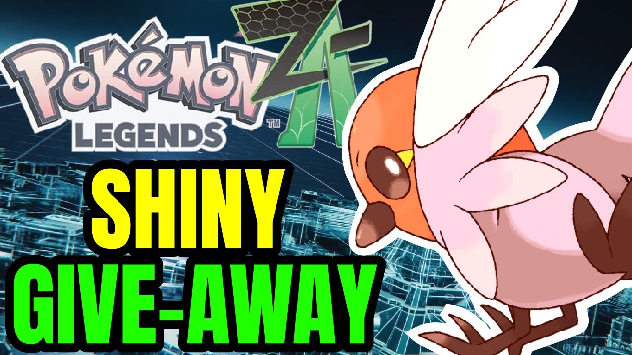 Legends Z-A SHINY HUNTING AND FREE GIVEAWAY