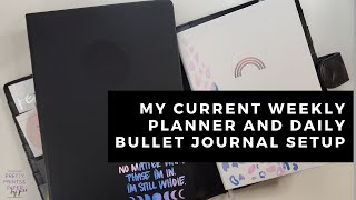My weekly Passion Planner and daily bullet journal set up | Pretty Prints & Paper