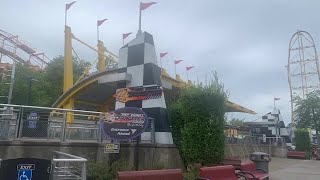 Off-duty deputy shares what he saw when metal ‘the size of a pop can’ broke off roller coaster, hit