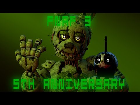 [FNAF 3/SFM] (Late) FNAF 3's 5th Anniversary