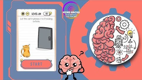 Brain Test: Let the cat in please, it is freezing outside. | Level 89