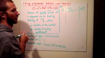 Rational Roots Theorem