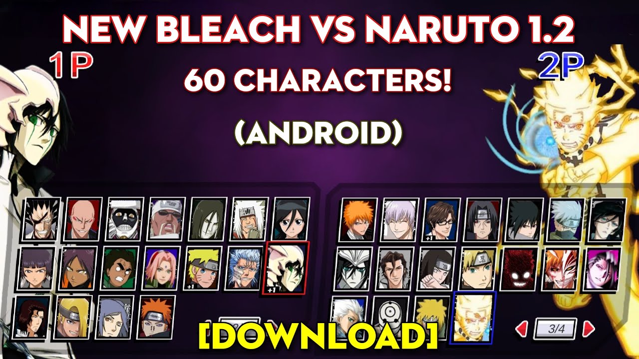 New Bleach VS Naruto 1.2 (Android) [DOWNLOAD]