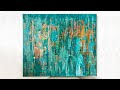 How to make abstract art using Mixed Media - Tutorial #15 - A World in Pieces