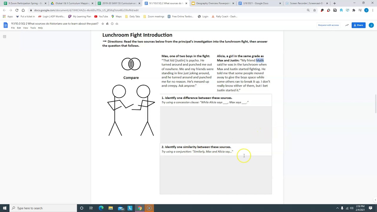 Primary Secondary Sources