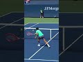 HOW did he get to this drop shot?! 😱