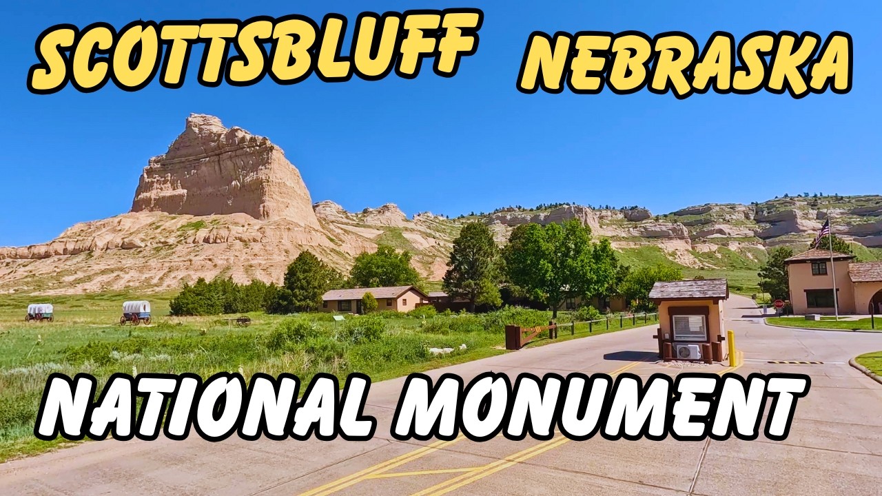 Scottsbluff Monument Summit Drive & HUGE Car Show!