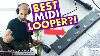 AMAZING MIDI CONTROLLER / PEDAL FOR LOOPING PERFORMANCES IN ABLETON LIVE | Full Performance Tutorial