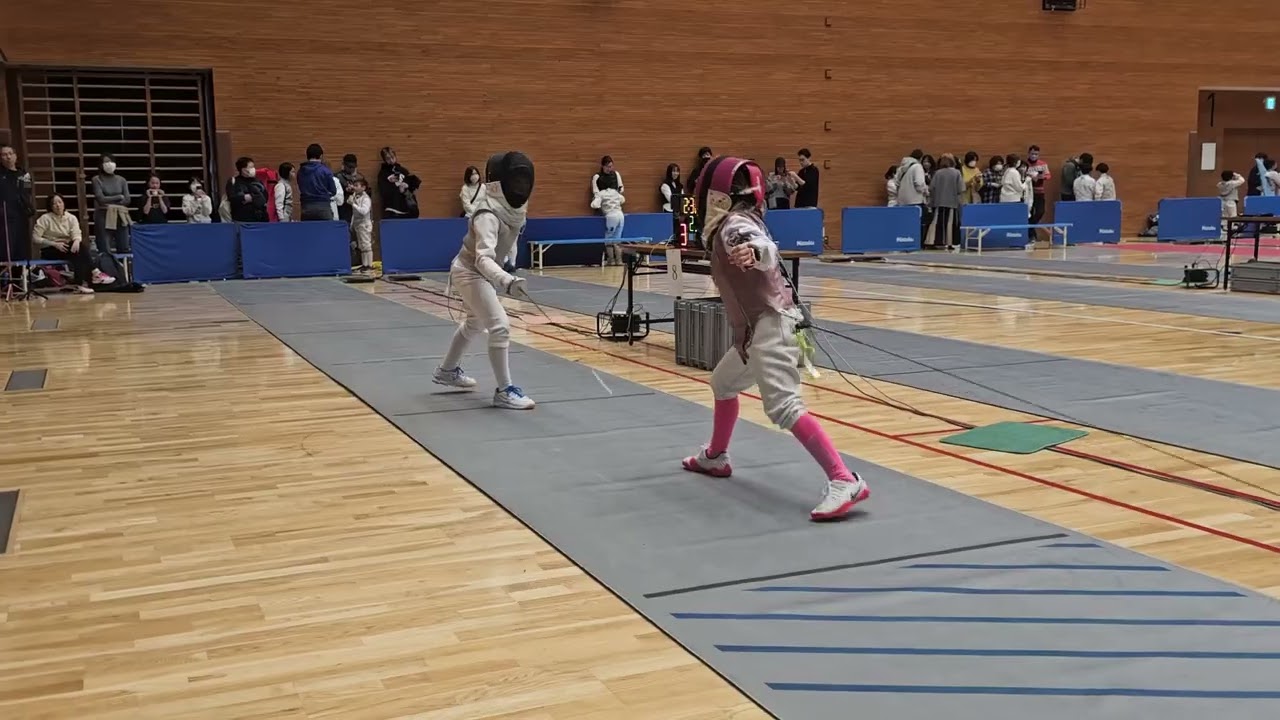 TOKYO OPEN FENCING 2025 U10 女鈍淘汰賽16強 村田 美冴希 VS LIN Cen