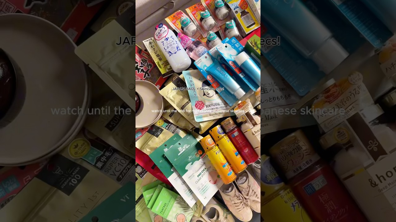 JAPAN SKINCARE + FULL HAUL!!