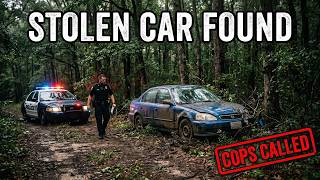 We Found a STOLEN Car Crashed in the Woods